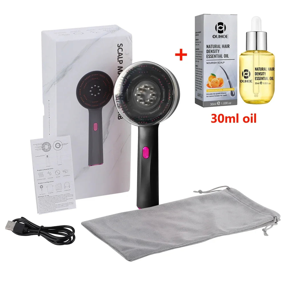 Glow™ - Estimulador Capilar con luz roja y masaje inteligente