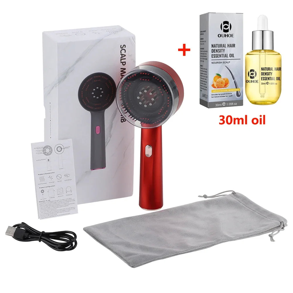 Glow™ - Estimulador Capilar con luz roja y masaje inteligente