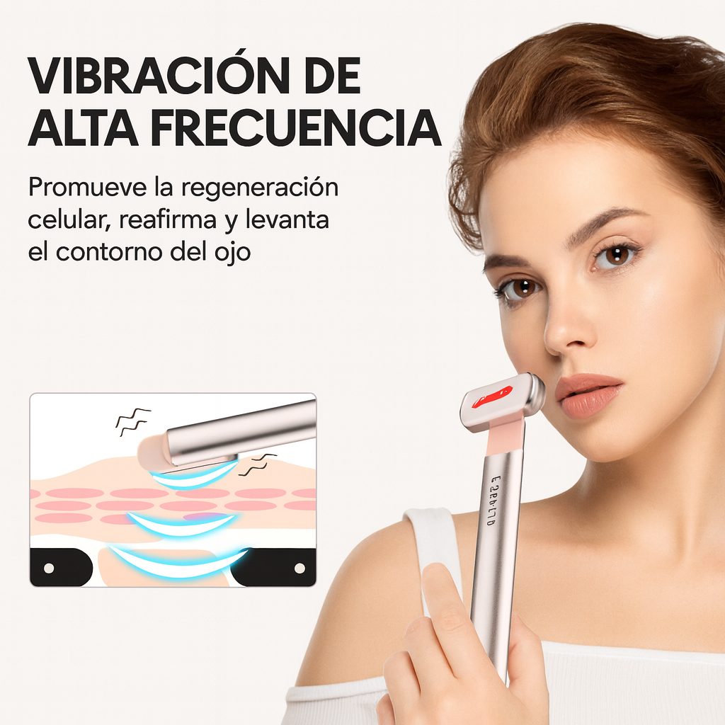 Lúmea™ - Dispositivo de Microcorriente y Luz Roja para Rejuvenecer tu Piel