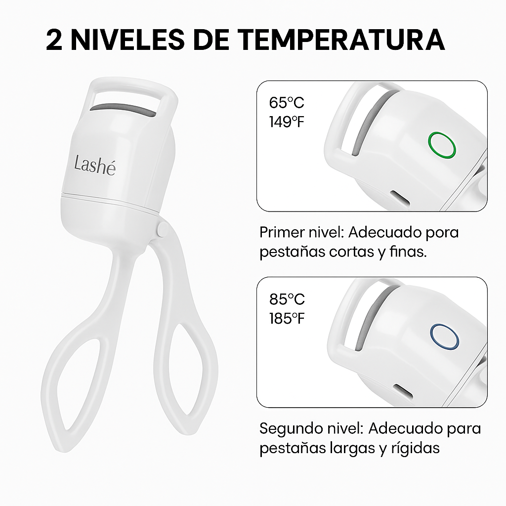Lashé™ - El Lujo en Encrespado de Pestañas